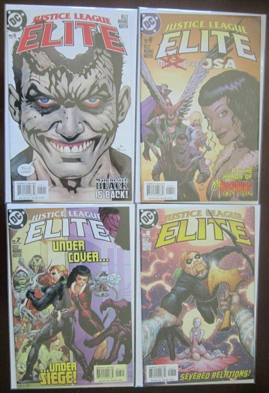 Justice League Elite Comics Set # 1 - 12 - 8.0 VF - 2004 