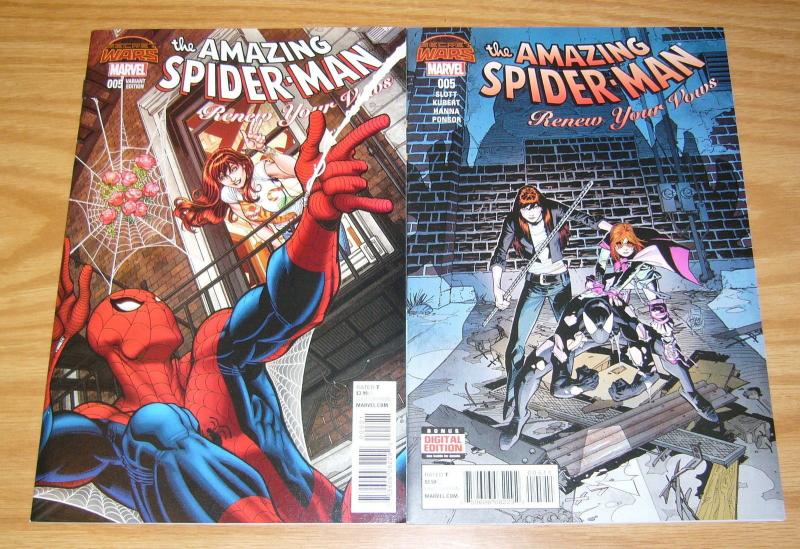 Amazing Spider-Man: Renew Your Vows #5 VF/NM regular cover + 1:25 variant