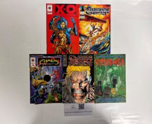 5 Indie Comics Charlemage # 1+Chaos# A+C.F.# 4+X-O #21+Hyperborea # 1 32 JS50