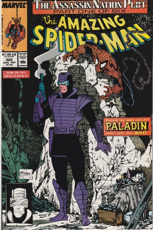 The Amazing Spider-Man # 320 NM- Marvel 1989 Todd McFarlane [T6]
