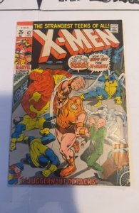 The X-Men #67 (1970)the juggernaut attacks new art see description