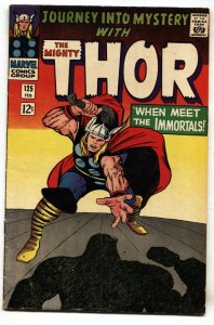 Journey Into Mystery #125--1966--last issue--Marvel--comic book--FN-