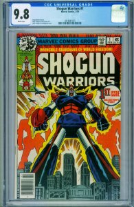 Shogun Warriors #1 CGC 9.8 1978 comic book 1st issue 3818687025 