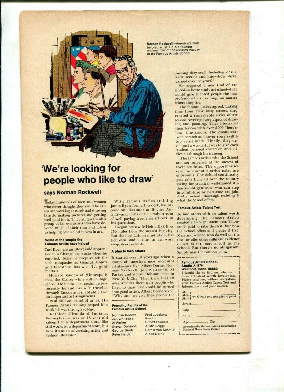 ARCHIES MADHOUSE #61 (4.0) TRAGIC MAGIC! 1968!