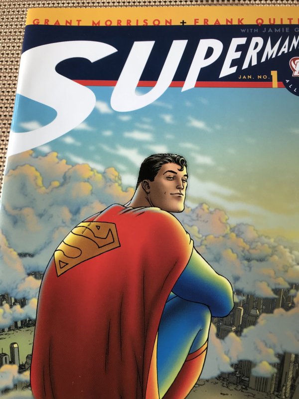 ALL-STAR SUPERMAN #1 : DC 1/06 NM-; Grant Morrison, Quitely art