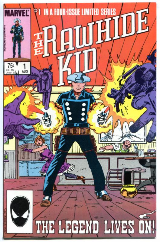 RAWHIDE KID #1 2 3 4, VF+, John Severin, 1985, 4 issues, Marvel, Herb Trimpe