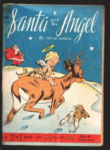 -Santa  and The Angel-Four Color Comics #259 1949-Dell-Oscar Lebeck-Santa At ...