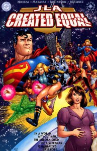 JLA: Created Equal #1 VF ; DC | Elseworlds Fabian Nicieza