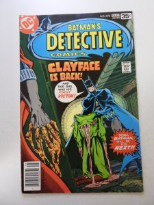 Detective Comics #478 (1978) VF- condition
