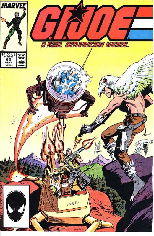 G.I.Joe, A Real American Hero #59 (Marvel)