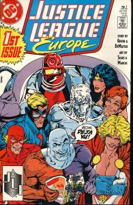 Test Auction 3 - Justice League Europe #1 (DC)
