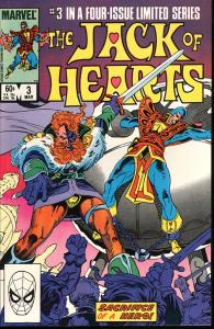 The Jack of Hearts #3 of 4 (Marvel)