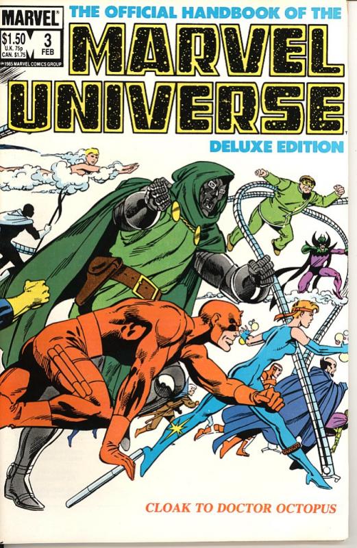 The Official Handbook of the Marvel Universe Deluxe Editi...