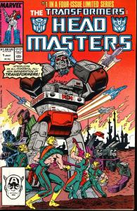 The Transformers Head Masters #1 (Marvel)