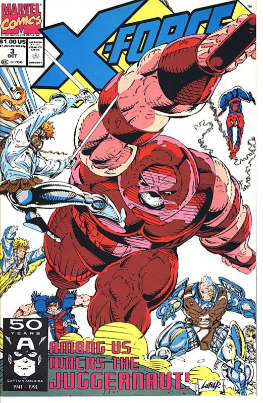 X-Force #3 Among Us Walks the Juggernaut! (Marvel)