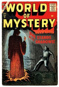 WORLD OF MYSTERY #5-1957-ATLAS-Orlando-Brodsky-Pre-Hero marvel