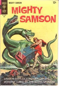 MIGHTY SAMSON 14 F+    May 1968 COMICS BOOK