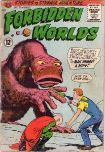 Forbidden Worlds #121 - Alien Monster & Ray Gun - 1964 (3.0) WH