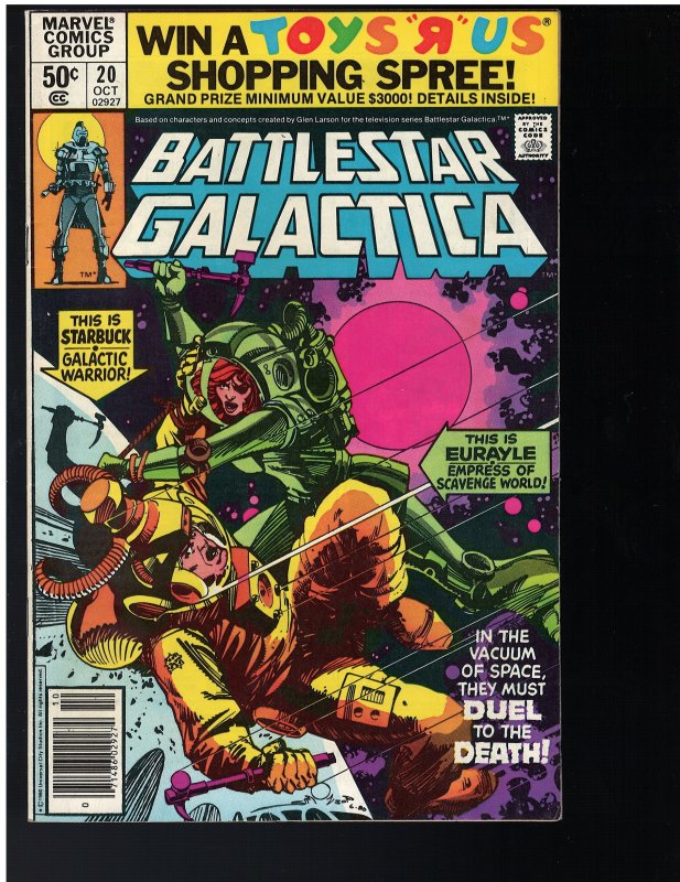 Battlestar Galactica #20 (Marvel, 1980)