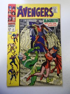 The Avengers #47 (1967) 1st App of Dane Whitman! VG+ Condition