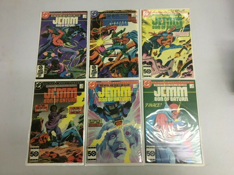 Jemm Son of Saturn set #1-12 avg 8.0 VF (1984)