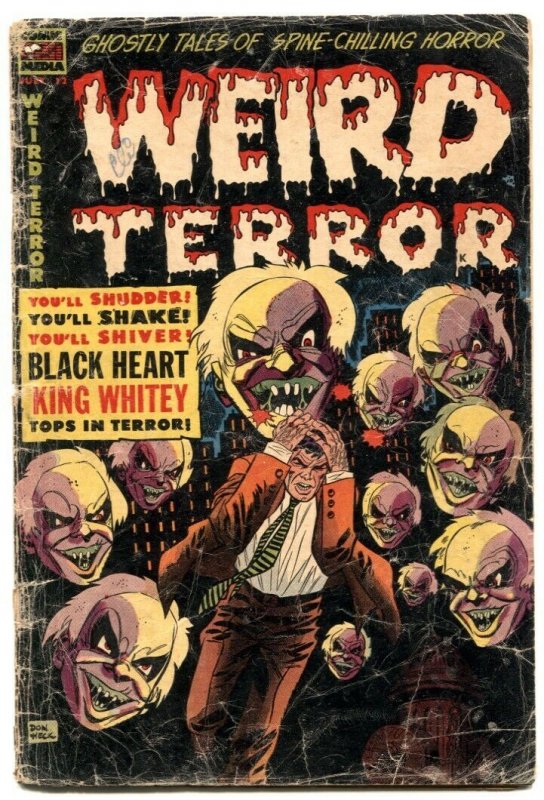 Weird Terror #12 1954- Precode horror- missing centerfold 