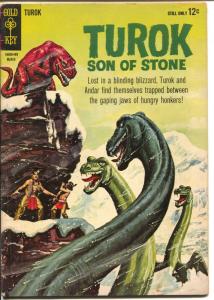 Turok Son Of Stone #38 1965 Gold Key-monster cover-VG