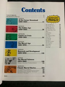 1991 Five Fabulous Decades MARVEL COMICS by Les Daniels HC/DJ NM/VF Abradale