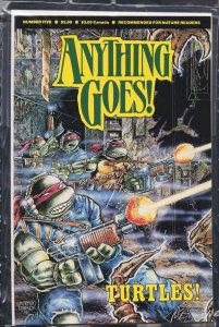 Anything Goes! #5 (1987) Teenage Mutant Ninja Turtles