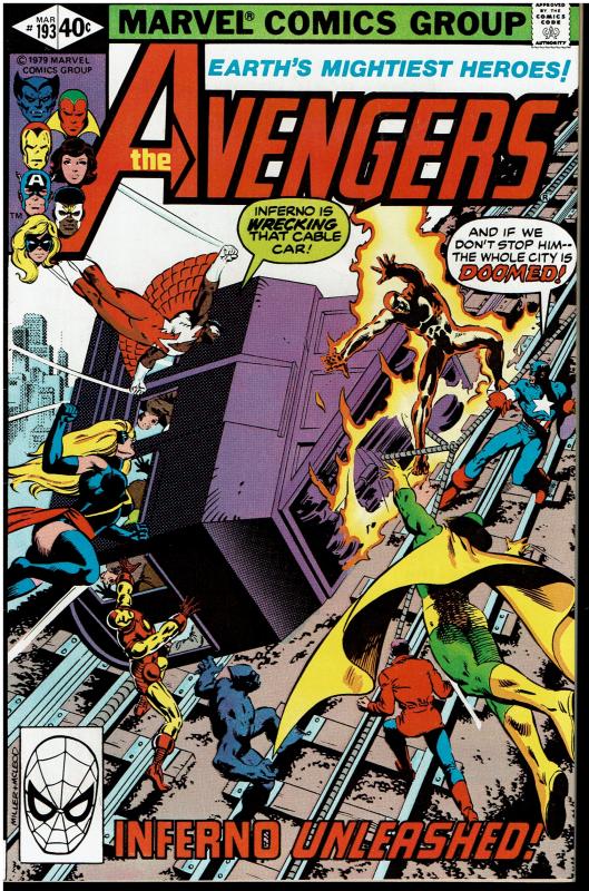 Avengers #193, 9.0 or Better