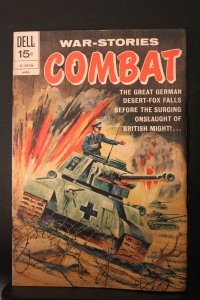Combat #5 (1962) Mid-High-Grade FN/VF or better!  Panzer Tank cover wow!
