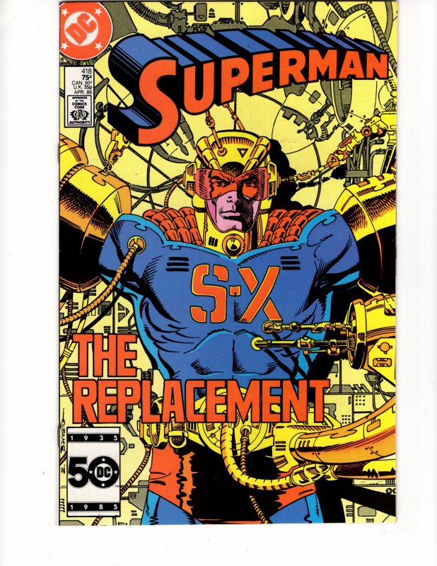 Superman #418 THE REPLACEMENT! >>> $4.99 UNLIMITED SHIPPING!