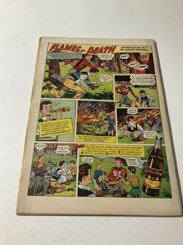 Rocky Lane Western 5 Vg Very Good 4.0 Fawcett Comics