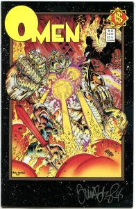 OMEN #2, VF, Signed Tim Vigil, Bloody, Horror, NorthStar, 1987, more TV in store