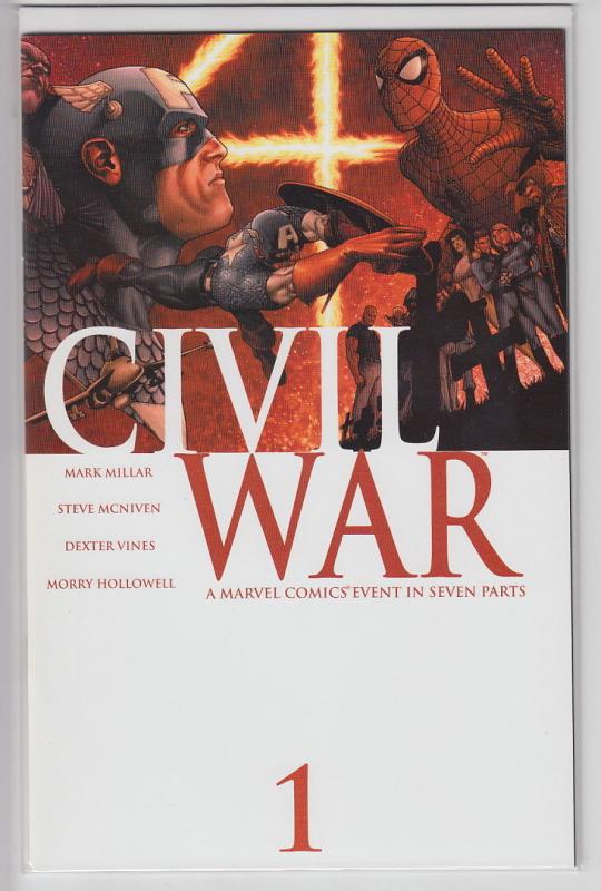 CIVIL WAR 1 2 3 4 5 6 7 COMPLETE 1-7 NEAR MINT Plus FILES Comic NM