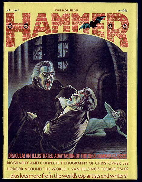 HOUSE OF HAMMER #1-ChrisLee Filmography(1976)VF monster mag classic Neary,McKie