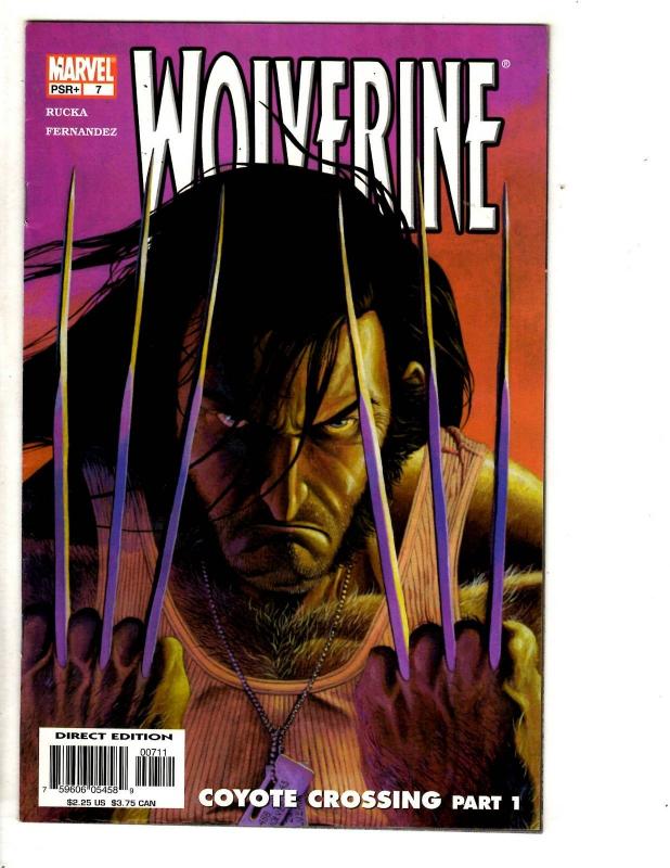 10 Wolverine Marvel Comic Books # 1 2 3 4 5 6 7 8 9 10 X-Men X-Force Storm CR52