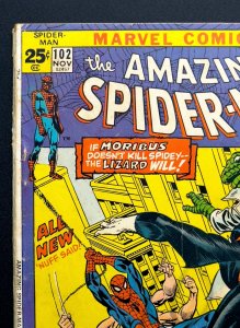 The Amazing Spider-Man #102 (1971) [KEY] 2nd app Morbius - FN