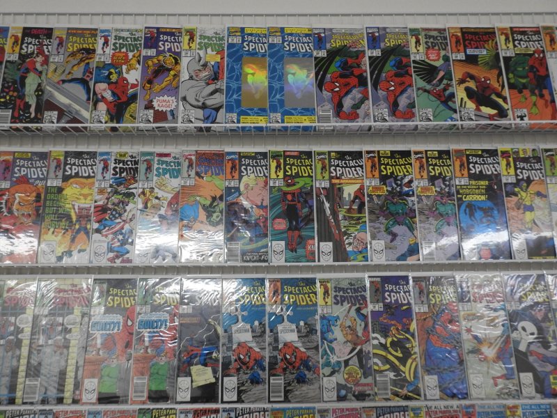 Huge Lot 110+ All Spectacular Spider-Man Comics!!! Avg VF- Condition!