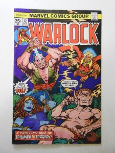 Warlock #12 (1976) VG Condition moisture stain