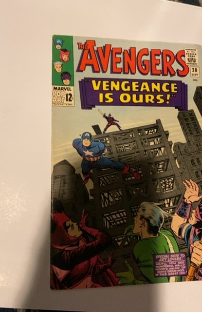 The Avengers #20 (1965)vengeance is ours
