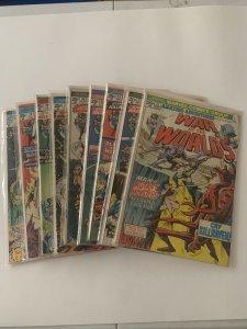 Amazing adventures 21 23 24 26-28 30-39 GD To FN Lot Marvel