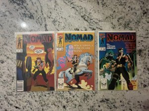 Lot Of 3 Nomad Marvel Comic Books # 1 2 3 NM Captain America Avengers Hulk J917