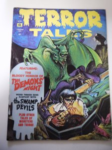 Terror Tales Vol 4 #1 VG+ Condition slight moisture stains fc