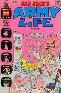 Sad Sack Army Life Parade #36 VG ; Harvey | low grade comic October 1971 Giant S