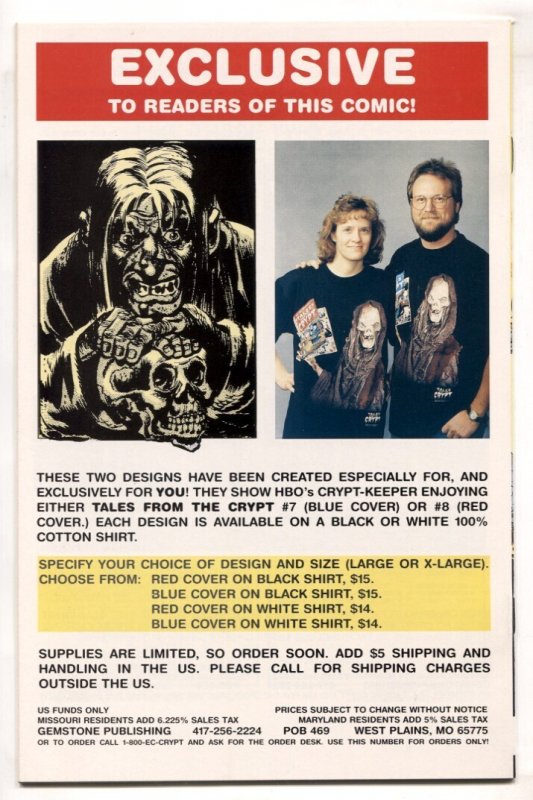 Weird Fantasy #11  1995 - Gemstone  -VF/NM - Comic Book