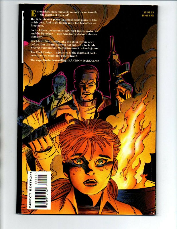 Ghost Rider Wolverine Punisher  Dark Design - Graphic Novel - 1994 - VF/NM