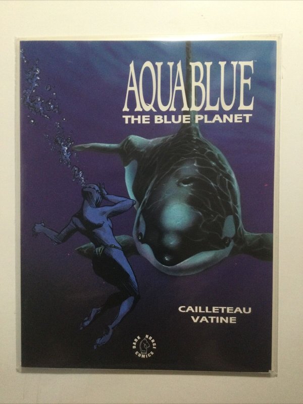 Aqua Blue The Blue Planet Magazine Near Mint Nm Dark Horse