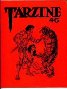 Tarzine #46 5/1986-Bill Ross-Edgar Rice Burroughs-Tarzan-collector info-VF