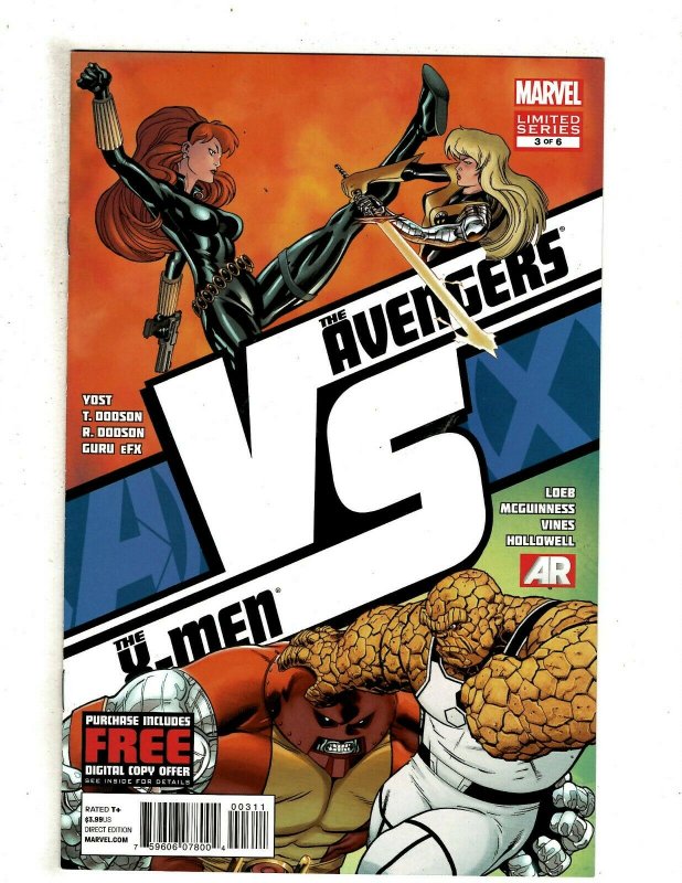 12 Marvel Comics Avengers VS X-Men 1 2 3 Consequences 1 2 3 5 7 Dark + J503